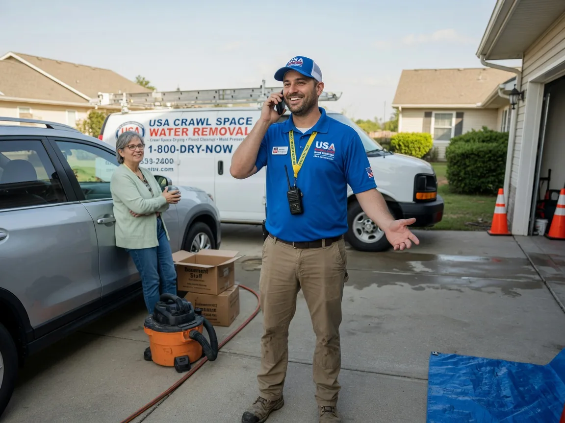 Crawl Space Water Removal Conway Springs, KS FAQs